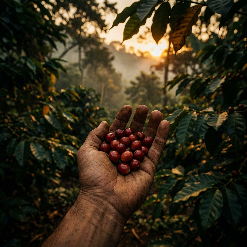 Coffee harvest in Chiapas